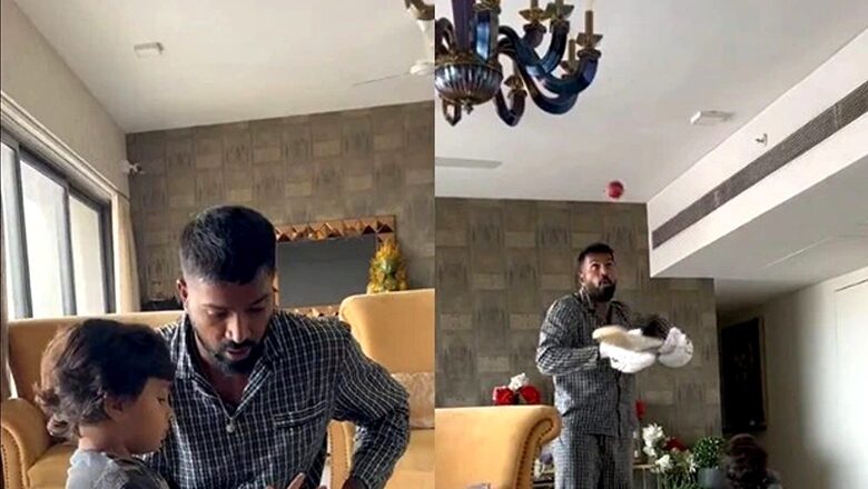 Hardik Pandya Shares Heartwarming Video of Son Agastya, Misses Him on birthday