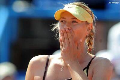 Sharapova wins Strasbourg final