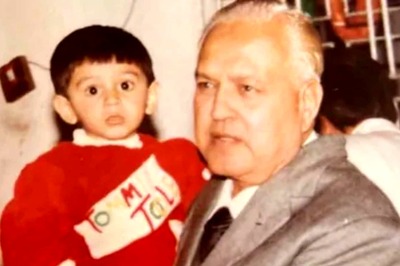 Can You Recognise This Baby Boy In The Arms Of His Grandfather?