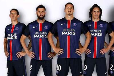 PSG to wear 'Je Suis Paris' jersey for two matches