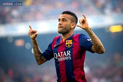 Barcelona stars return to training, Dani Alves trains individually