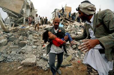 After Yemeni Air Strike, This Little Girl is Family's Only Survivor
