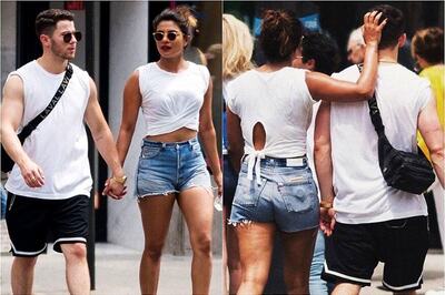 Priyanka Chopra, Nick Jonas Take PDA Packed Stroll in New York; See Photos