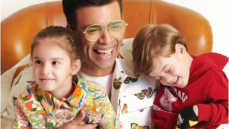 Karan Johar Gets Booed by Twins Yash and Roohi, This Time for His Singing