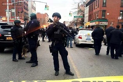 Gunman kills two New York police officers in possible revenge attack