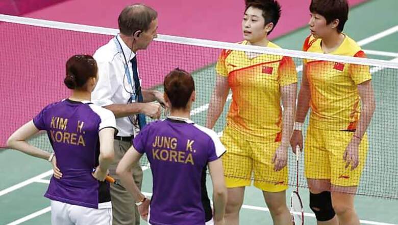 Shuttlers throw matches for favourable draws
