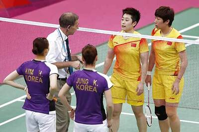 Shuttlers throw matches for favourable draws