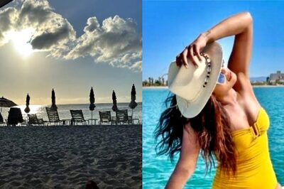 Priyanka Chopra Flaunts Sun-Kissed Glow As She Gives A Glimpse Of Her Work View