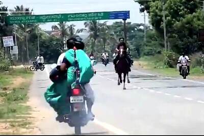 Karnataka BJP MLA’s Son Defies Lockdown to Ride Horse Without Mask on Highway, Video Goes Viral