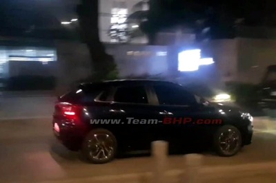 Upcoming Maruti Suzuki Baleno Facelift Spied During TVC Shoot