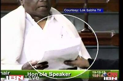 SP MP regrets snatching quota bill from Narayanasamy