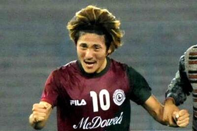 NorthEast United Rope in Mohun Bagan's Katsumi Yusa