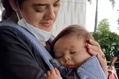 Watch: Adorable Video of Yuvraj Singh's Son Orion With Mom Hazel Keech at Mumbai Airport