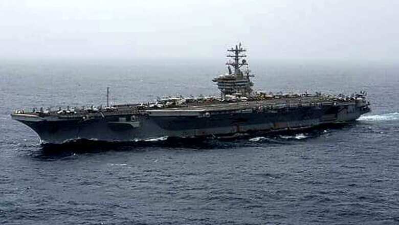 US Carrier Transits Strait Of Hormuz Amid Tensions With Iran