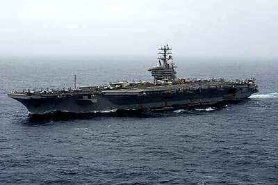 US Carrier Transits Strait Of Hormuz Amid Tensions With Iran