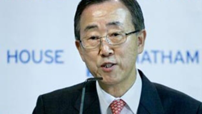 UN's Ban Ki-moon calls for global action on Gaza