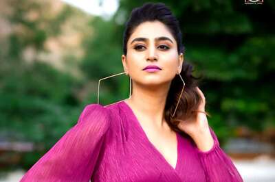 Varshini Sounderajan Stuns In a Purple Mini Dress, Fans React