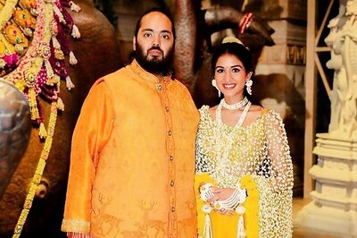 Anant Ambani, Radhika Merchant Brighten Up The Haldi Ceremony In Abu Jani Sandeep Khosla and Anamika Khanna Styles