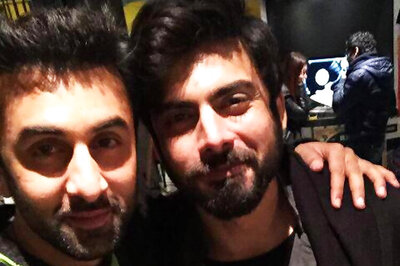 Too much hotness in one frame! Ranbir Kapoor and Fawad Khan click a selfie on the sets of 'Ae Dil Hai Mushkil'