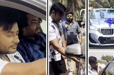 Watch: Darshan Drives Around The City In Director Tharun Sudhir’s New BMW