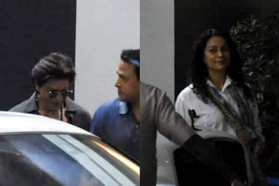 Shah Rukh Khan Looks Dapper In Black, Returns From Kolkata After KKR Wins IPL Match Against RCB