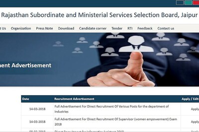 RSMSSB Recruitment 2018: 1255 Clerk/Junior Assistant Posts Notified, Application Process Begins from 10th May 2018