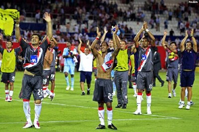 Champions League playoff: Braga stun Sevilla