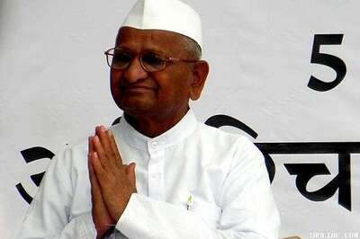 Anna seeks Rajnath's help in installing own statue