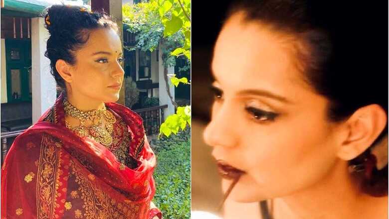 Kangana Ranaut Longs for 'Lights, Camera and Action', Shares Throwback Picture from Shooting Days