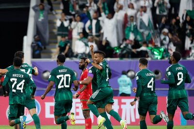 AFC Asian Cup: VAR Confusion Ensues as Roberto Mancini's Saudi Arabia Triumph 2-1 Over Oman