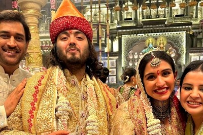 Sakshi Singh And MS Dhoni Congratulate Anant-Radhika; Share Stunning Picture with Newlyweds