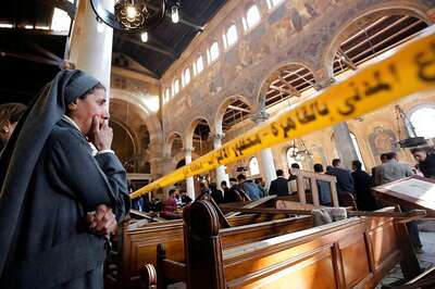 Egypt Arrests Four Over Deadly Church Blast