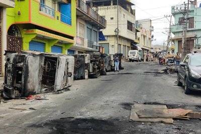 Broken Windows, Torched Vehicles, Deserted Roads: Violence-hit Bengaluru Area Resembles War Zone