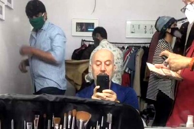 Anupam Kher on Resuming Shooting, Says It Is Nice to Be Back