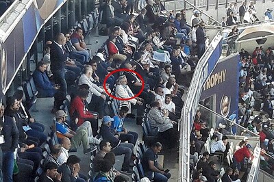 Out on Bail Vijay Mallya, Sitting in the VIP Stand, Enjoys India-Pak Clash at Edgbaston