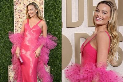 Golden Globe Awards 2024: Margot Robbie Stuns In The Iconic 1977 Superstar Barbie Dress, Watch Video