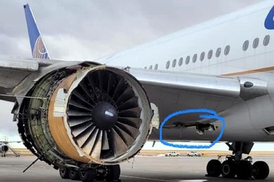 United Flight Engine Failure: Images Reveal Puncture in Plane's Fuselage, Deadly Crash Averted