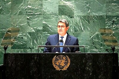 Honduras' President At U.N. Denies Ties To Drug Trafficking