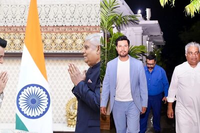 Randeep Hooda Meets Vice President And Union Minister Bhupender Yadav, Praises Their Knowledge On Cinema And Conservation