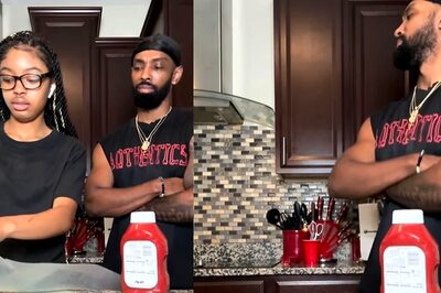 On Camera, Girl Outsmarts Her Brother In Viral Ketchup Challenge. Internet Can't Believe It