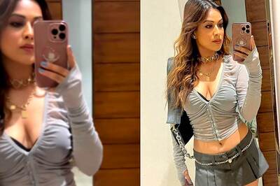 Sexy! Nia Sharma Flaunts Hot Curves In Plunging Crop Top And Mini Skirt, Video Goes Viral; Watch