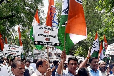 Congress Protests Against Power Tariff Hike in Delhi by AAP Govt