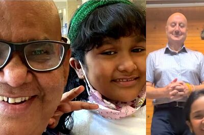 Satish Kaushik’s Daughter Vanshika Shakes A Leg With Her 'Uncle' Anupam Kher In Viral Instagram Reel; Watch
