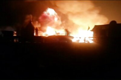 Fire in Kolkata's Burrabazar Market, no Casualty Reported