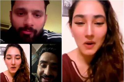 Rahul Vaidya Serenades Disha Parmar on Live Session, Aly Goni and Jasmin Bhasin Join in