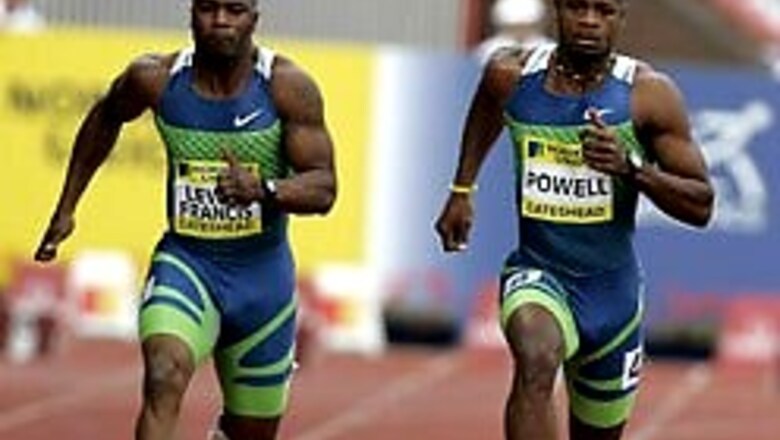 Powell equals 100m world record