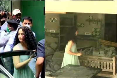 In Pics: Kangana Ranaut Takes Stock of Demolition Carried Out by BMC at Her Property