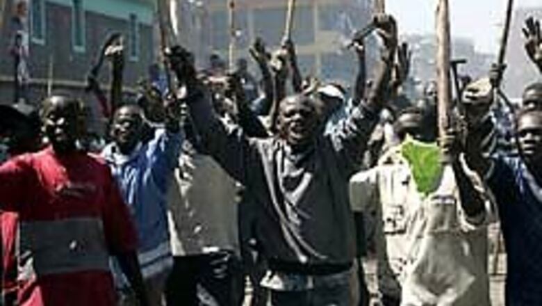Thousands of Indians fly out of riot-hit Kenya