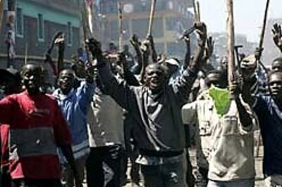 Thousands of Indians fly out of riot-hit Kenya