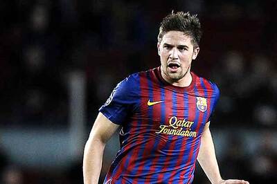 Barcelona transfer defender Fontas to Celta Vigo